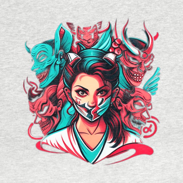 Hannya Nurse by iCutTee